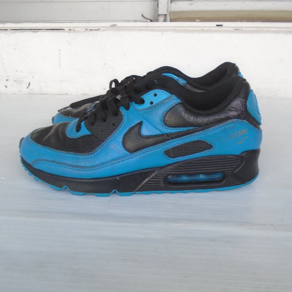 Nike Air Max 90 By You Sneakers Mens Size 8.5 Blue/Black